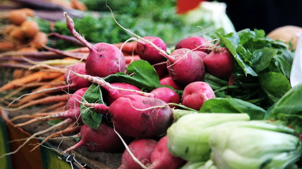 Fresh produce Farmers market