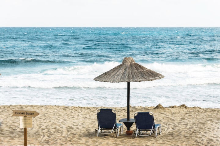 Umbrella on the beach