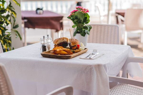 table by noosa river