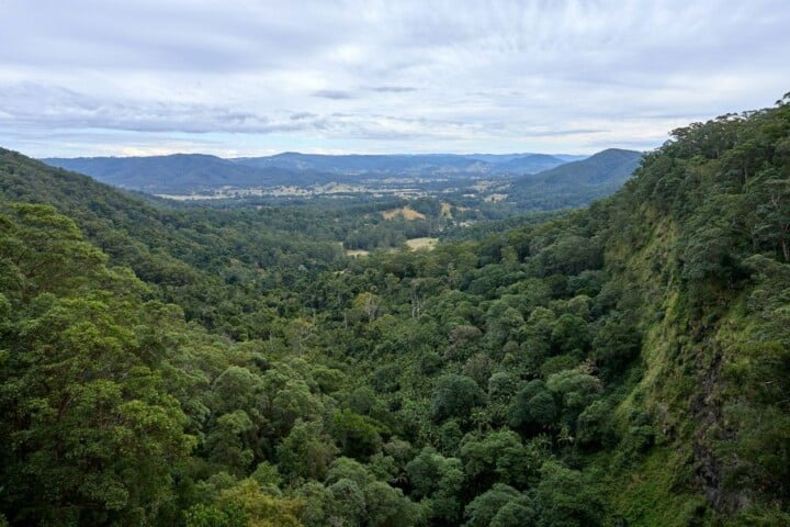 noosa hinterand aerial