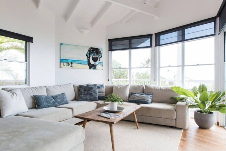 dog friendly accommodation Noosa holiday home interior